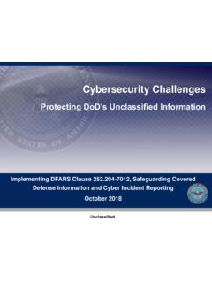 Cybersecurity Challenges - NIST
