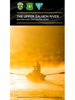 THE UPPER SALMON RIVER - Bureau of Land Management