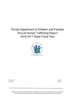 Florida Department of Children and Families Annual …