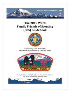 The 2019 Ward Family Friends of Scouting (FOS) Guidebook