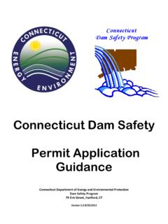 Connecticut Dam Safety Permit Application Guidance