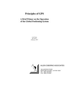 Principles of GPS - inventeksys.com