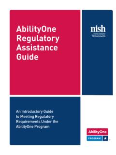 AbilityOne Regulatory Assistance Guide 060408 …