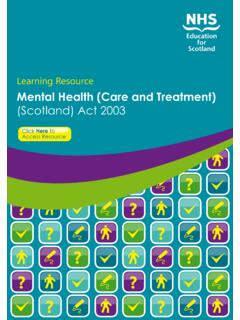 (Scotland) Act 2003 - NHS Education for Scotland