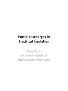 Partial Discharges in Electrical Insulation