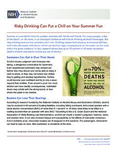 Risky Drinking Can Put a Chill on Your Summer Fun