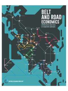 Belt and Road Economics - World Bank
