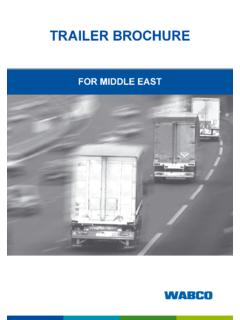 FOR MIDDLE EAST - WABCO