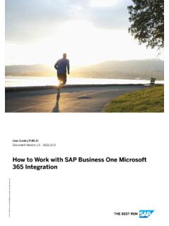 How to Work with SAP Business One Microsoft 365 Integration