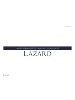 Lazard’s Levelized Cost of Energy Analysis—Version 12