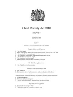 Child Poverty Act 2010 - Legislation.gov.uk