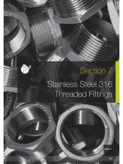 Section 7 Stainless Steel 316 Threaded ... - AAP …