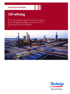 Oil refining - Technip