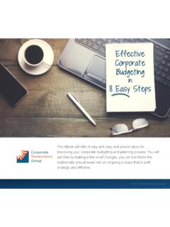 Effective Corporate Budgeting in 8 Easy Steps