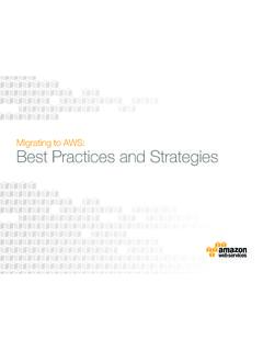 Migrating to AWS: Best Practices and Strategies