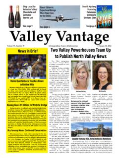 Shop Local for Top the List Shelves Soon See page 3 Valley ...