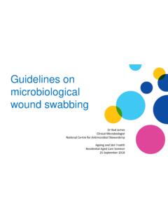 Guidelines on microbiological wound swabbing - VICNISS