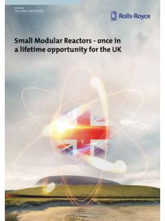 Small Modular Reactors - once in a lifetime opportunity ...