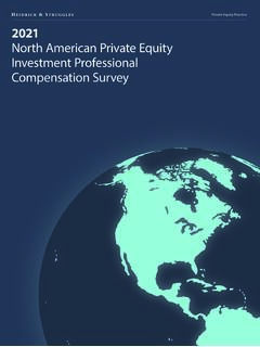 Private Equity Practice 2021 North American Private Equity ...