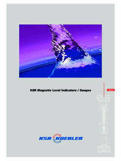KSR Magnetic Level Indicators / Gauges 1015-2 - Cross