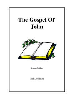 The Gospel Of John - Bible Study Guide