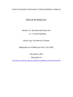 Manual de Redacci&#243;n. - cpicmha.sld.cu