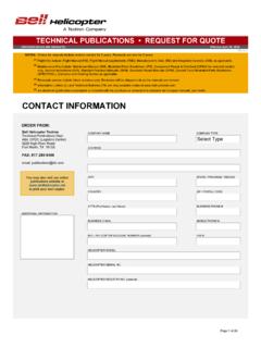 CONTACT INFORMATION - BHT - Technical …