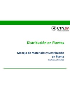 Manejo de Materiales y Distribuci&#243;n en Planta