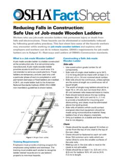 Ladder Safety: Reducing Falls in Construction: Safe Use of ...