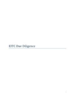 EITC Due Diligence