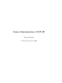 Cours d’introduction `a TCP/IP - laissus.fr
