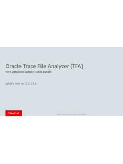 Oracle Trace File Analyzer (TFA) - AIOUG