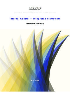Internal Control — Integrated Framework