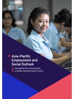 Asia–Pacific Employment and Social Outlook