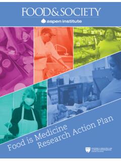 | Food is Medicine Research Action Plan