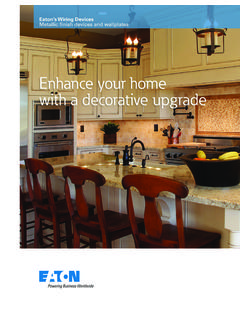 Enhance your home with a decorative upgrade - Eaton