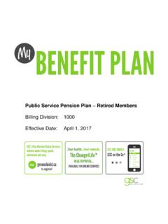 Public Service Pension Plan – Retired Members
