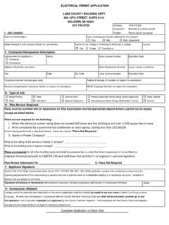 MECHANICAL PERMIT A ELECTRICAL PERMIT ...