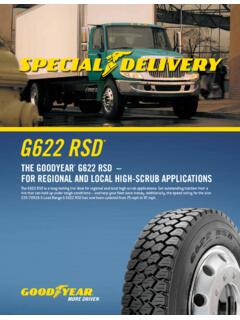 G622 RSD - Goodyear Truck Tires