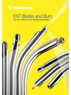 ENT Blades and Burs - Mediservis