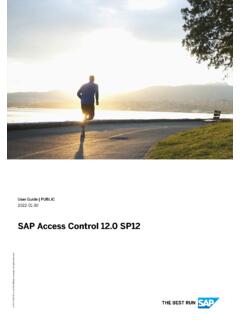 SAP Access Control 12.0 SP12
