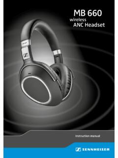 MB 660 wireless ANC headset - Sennheiser
