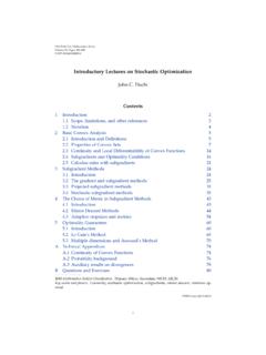 Introductory Lectures on Stochastic Optimization