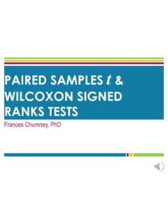 Paired samples t &amp; Wilcoxon signed ranks tests