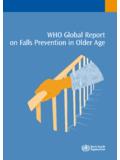 WHo Global report on falls Prevention in older Age