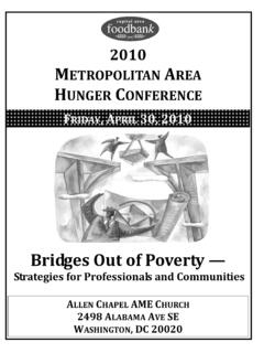 Bridges Out of Poverty - Capital Area Food Bank