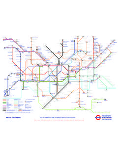 You can ﬁnd this map at tﬂ.gov.uk/maps and …