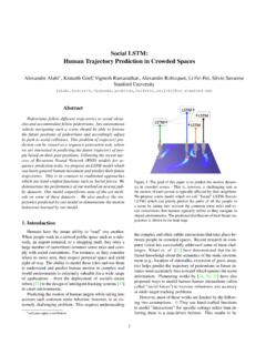 Social LSTM: Human Trajectory Prediction in Crowded Spaces
