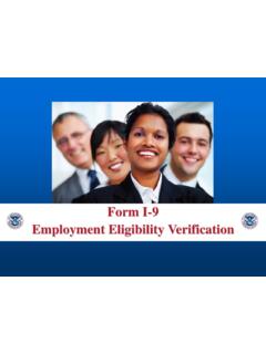 Form I-9 Employment Eligibility Verification PowerPoint ...