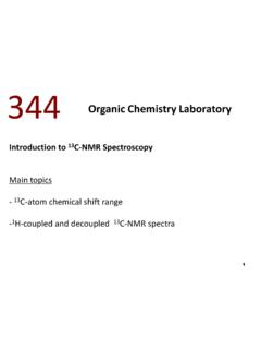 Introduction to 13C-NMR Spectroscopy - Department of …